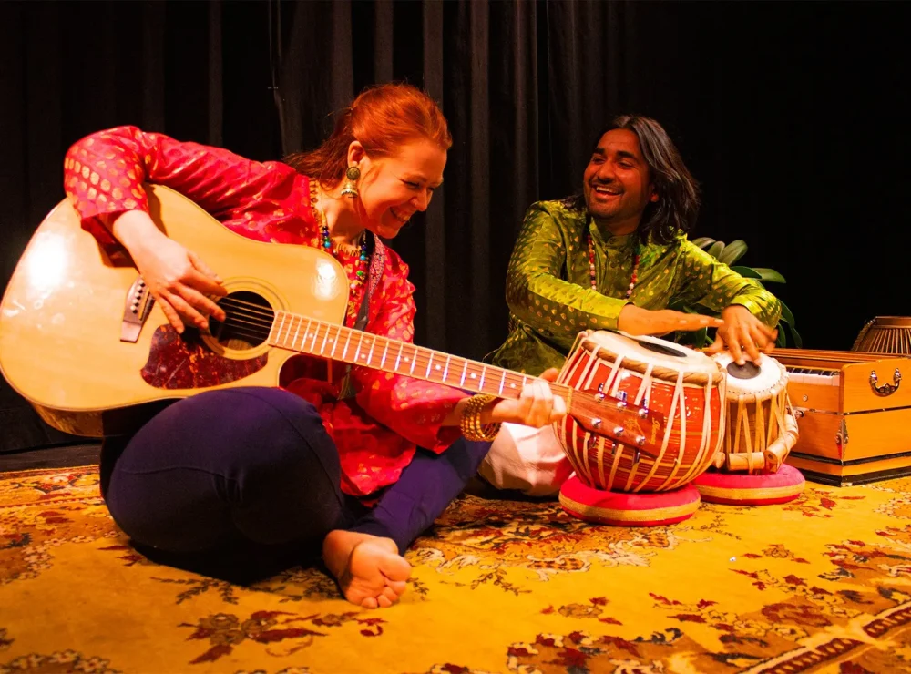 Charlotta Kerbs & Sanjay Khan