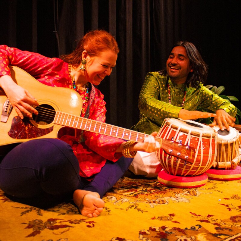 Charlotta Kerbs & Sanjay Khan