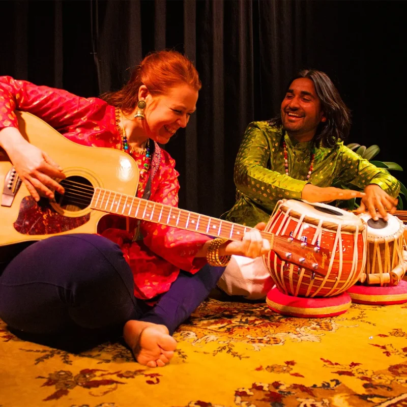 Charlotta Kerbs & Sanjay Khan